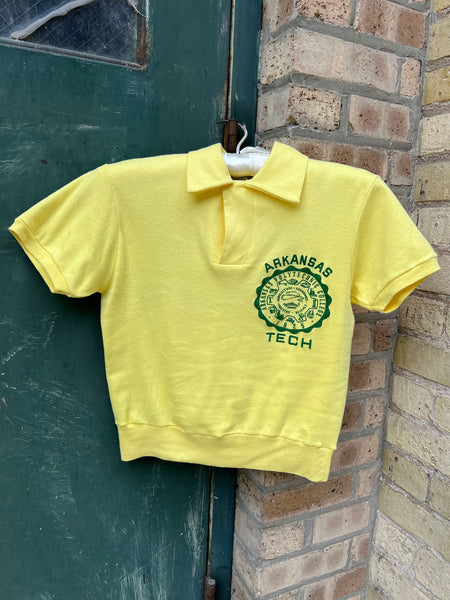 Vintage 1940's Arkansas Tech Cotton Polo