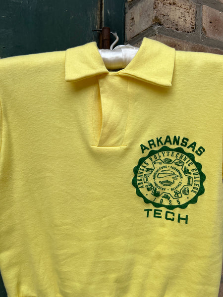 Vintage 1940's Arkansas Tech Cotton Polo