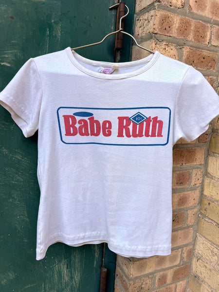 Vintage 1970's Babe Ruth Candy Bar T-Shirt