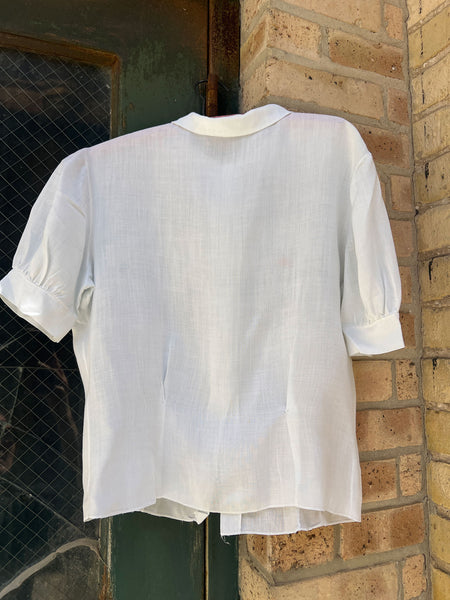 Vintage 1940's - 1950's Ballerina Blouse