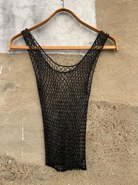 Vintage 1970's Beaded Tank Top