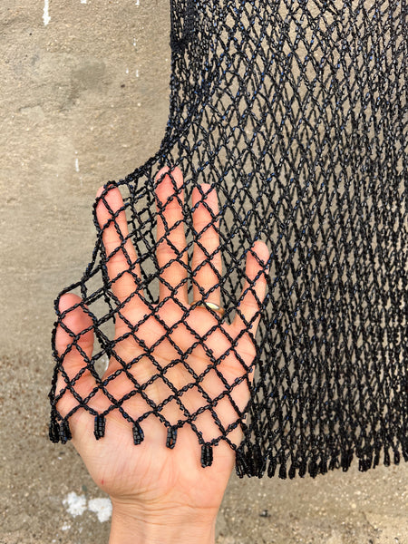 Vintage 1970's Beaded Tank Top