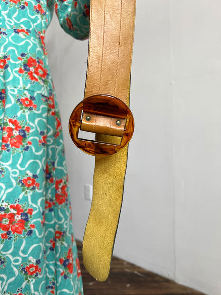 Vintage Leather Belt