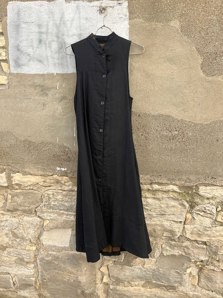 Antique 1800's Black Wool Button Up Jacket