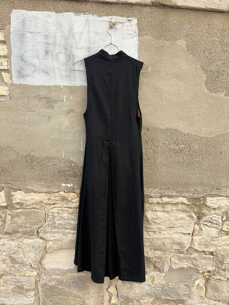 Antique 1800's Black Wool Button Up Jacket