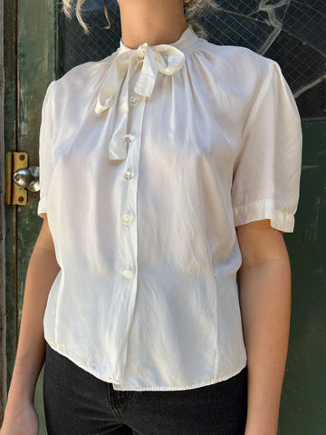 Vintage 1930's Silk Blouse