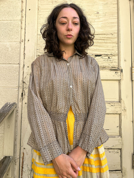 Antique 1900's - 1910's Cotton Blouse