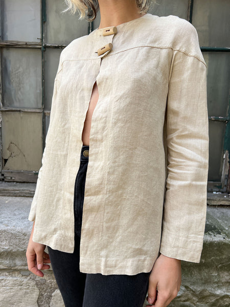 Vintage 1930's Linen Blouse