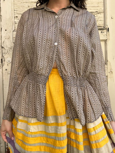Antique 1900's - 1910's Cotton Blouse