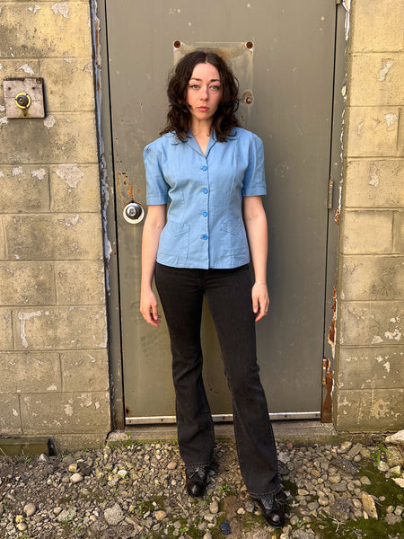 Vintage 1940's Hollywood Styles Sportswear Blouse