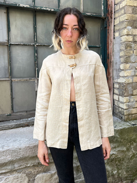 Vintage 1930's Linen Blouse
