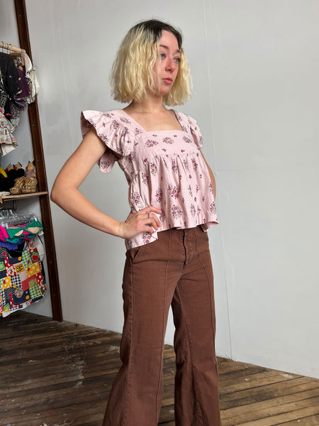 Vintage 1960's Babydoll Blouse