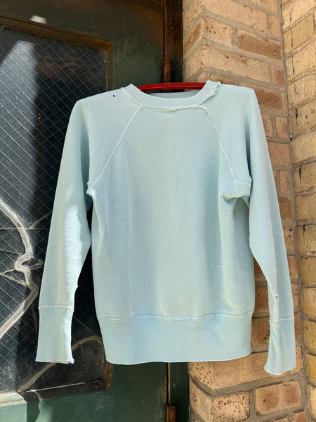 Vintage 1950's Baby Blue Sweatshirt