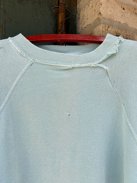 Vintage 1950's Baby Blue Sweatshirt