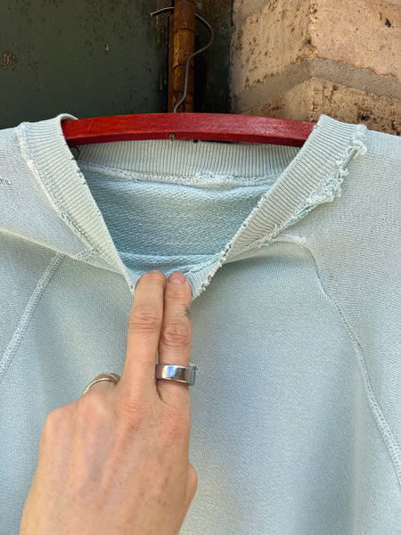 Vintage 1950's Baby Blue Sweatshirt