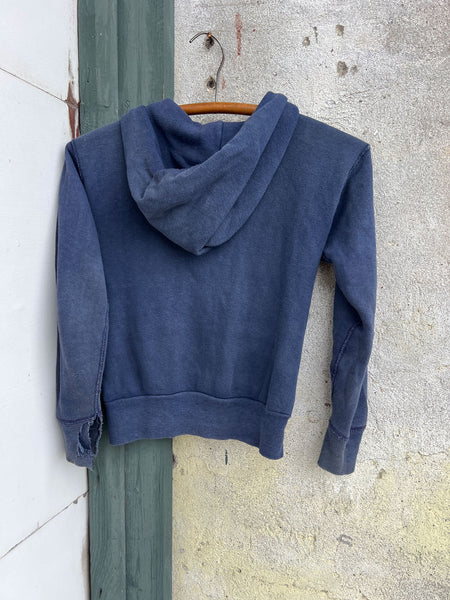 Vintage 1960's Cotton Zip Up Sweatshirt
