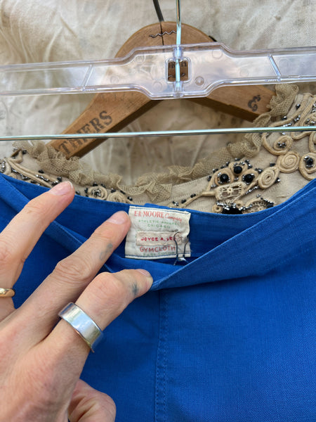 Vintage 1930's - 40's Double Button Flap Gym Shorts
