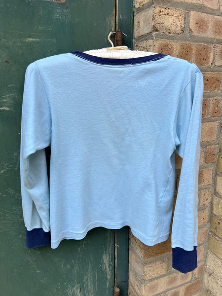 Vintage 1950's - 60's Cotton Long Sleeve Shirt