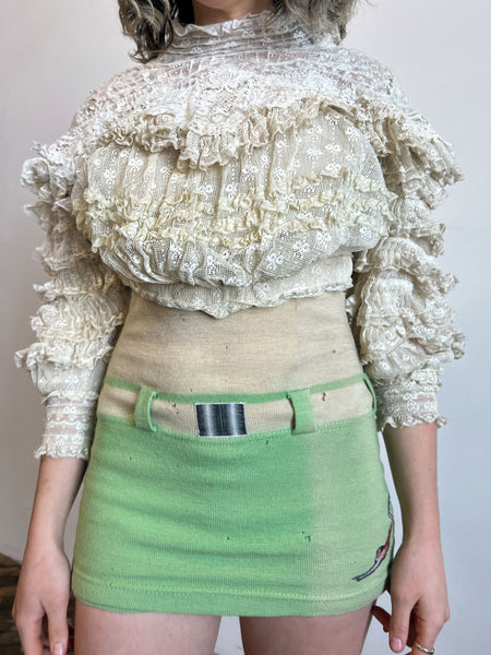 Antique Late 1800's Ruffled Bodice