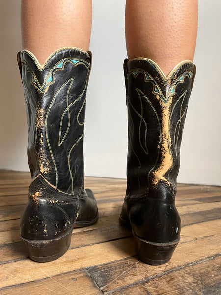 Vintage 1940's 1950's ACME Boots with Eagle