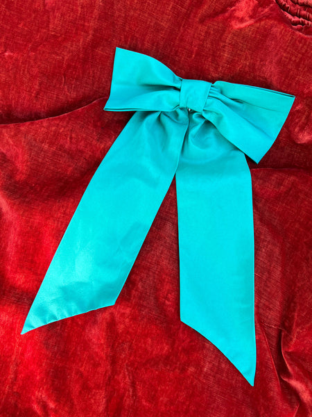 Vintage Big Hair Bow Clip Theatre Costume