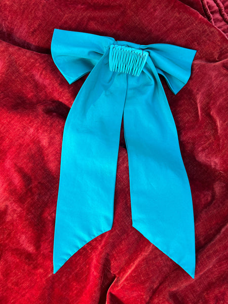 Vintage Big Hair Bow Clip Theatre Costume