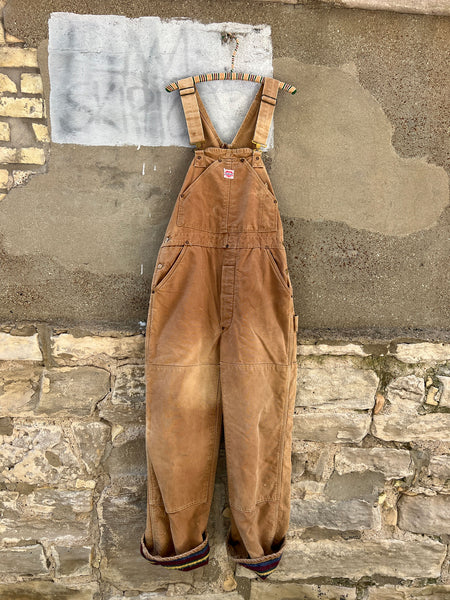 Vintage 1950's Carhartt Overalls Blanket Lined