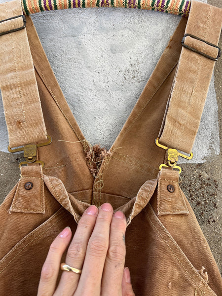 Vintage 1950's Carhartt Overalls Blanket Lined