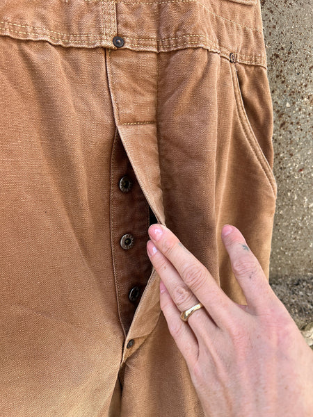 Vintage 1950's Carhartt Overalls Blanket Lined