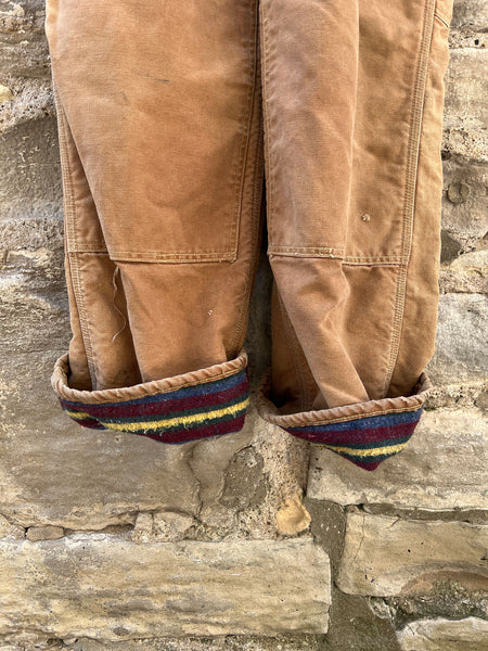 Vintage 1950's Carhartt Overalls Blanket Lined