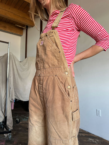 Vintage 1950's Carhartt Overalls Blanket Lined