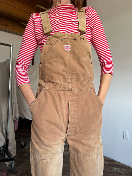 Vintage 1950's Carhartt Overalls Blanket Lined