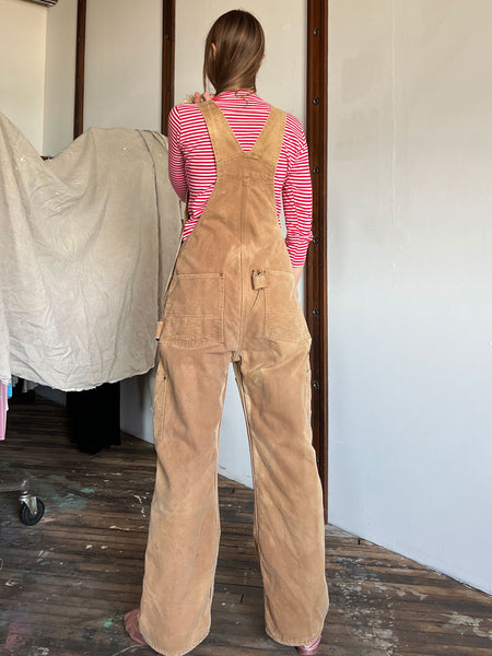 Vintage 1950's Carhartt Overalls Blanket Lined