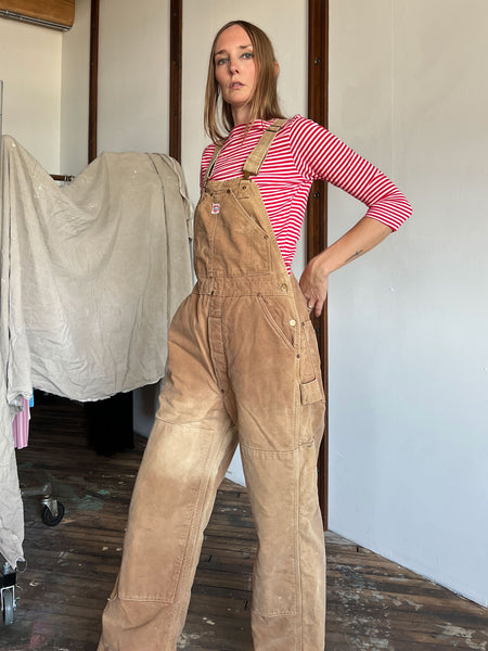 Vintage 1950's Carhartt Overalls Blanket Lined