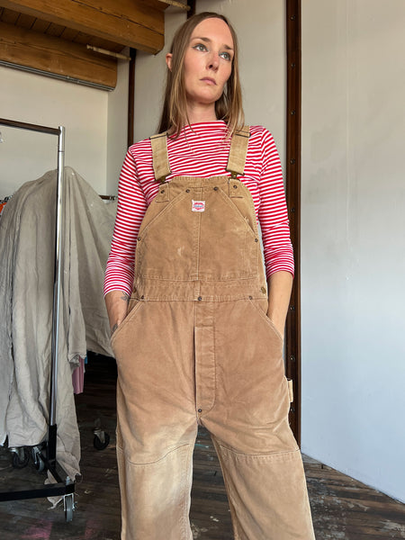 Vintage 1950's Carhartt Overalls Blanket Lined