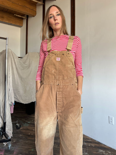 Vintage 1950's Carhartt Overalls Blanket Lined