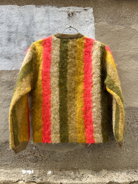 Vintage 1960's Catalina Striped Mohair Sweater