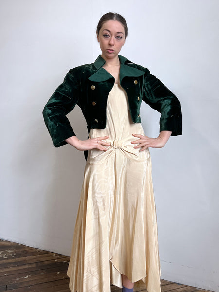 Vintage 1940's Grasshopper Costume Blazer
