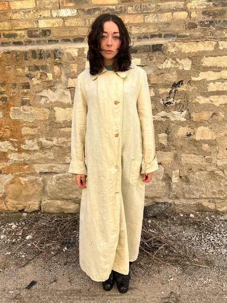 Antique 1910's Edwardian Era Long Coat