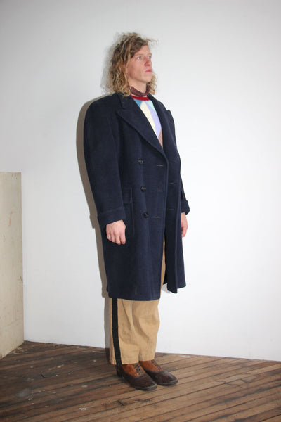 Vintage 1930's Heavy Wool and Cashmere Dress Coat