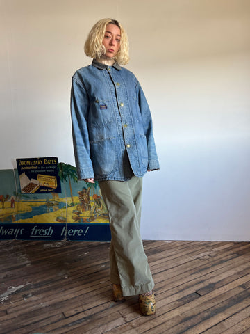 Vintage Osh Kosh B'Gosh Denim Chore Coat