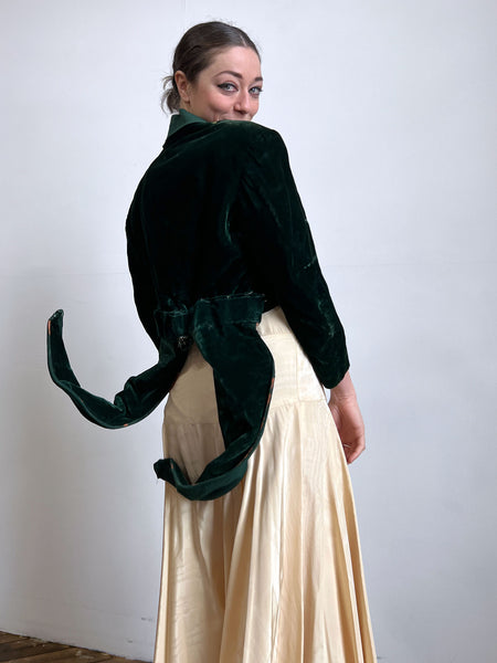 Vintage 1940's Grasshopper Costume Blazer