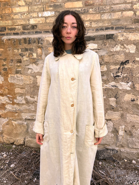 Antique 1910's Edwardian Era Long Coat
