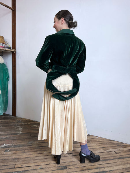 Vintage 1940's Grasshopper Costume Blazer