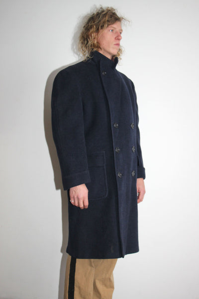 Vintage 1930's Heavy Wool and Cashmere Dress Coat