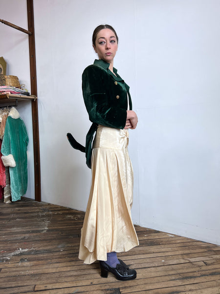 Vintage 1940's Grasshopper Costume Blazer