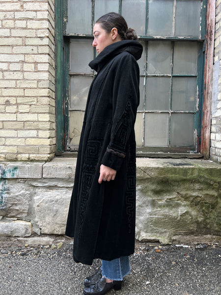 Antique 1910's - 1920's Women's Wool Soutache Coat