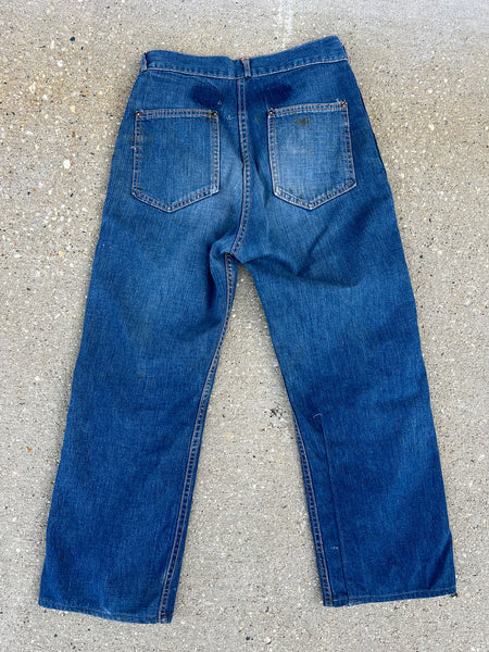 RESERVED Vintage 1930's Button Fly Jeans