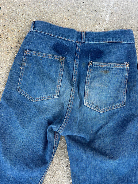 RESERVED Vintage 1930's Button Fly Jeans
