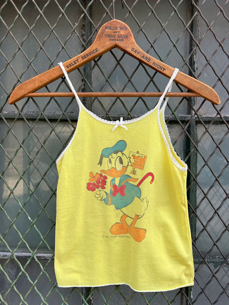 Vintage 1970's Donald Duck Tank Top